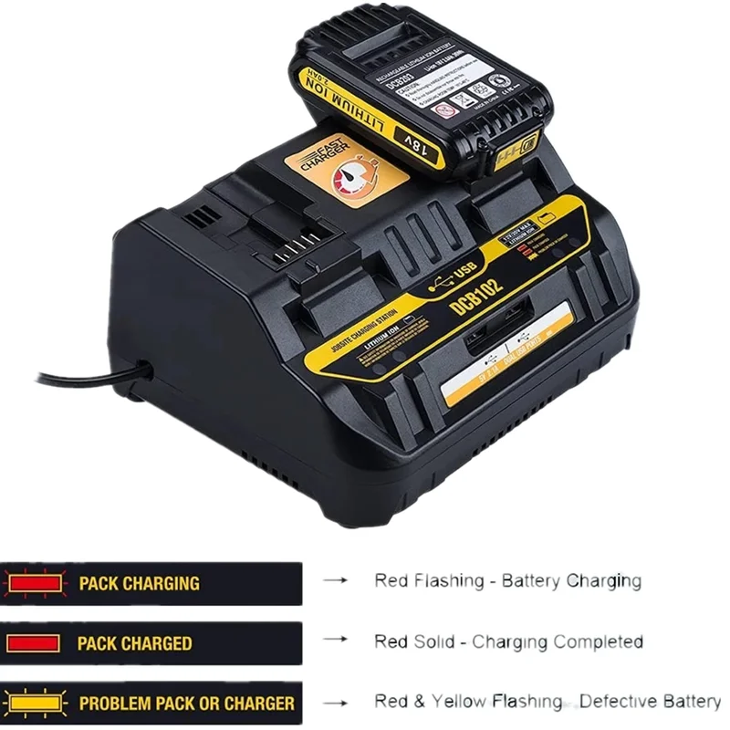 Dewalt Drill Charger Blinking Red