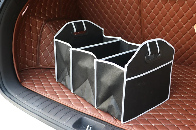 Многокарманный органайзер для багажника, Большая вместительная складная сумка для хранения для Audi A1 A3 A4 A5 A6 Q3 Q7 Q7 TT S23 TTS A6 A7 A8, аксессуары