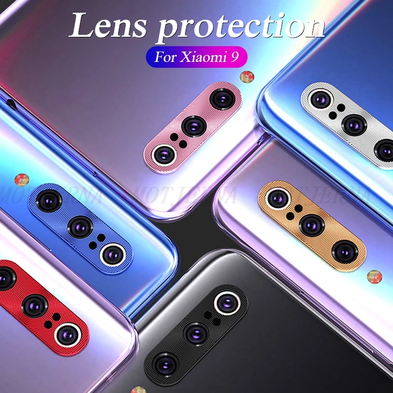 For Xiaomi Mi 9 Plating Aluminum Metal Camera Lens Protector Ring Cover SE Phone Protective | Мобильные телефоны и
