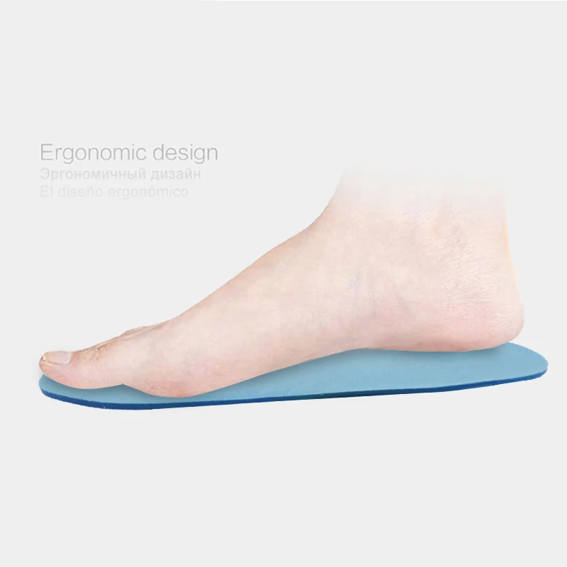 Gel Palmilha Silicone Cuidados Com Os Pés Ortopédicos Para Os Pés Sapatos Sole Esporte Palmilhas Absorção De Choque Arch Almofada Ortopédica Palmilha