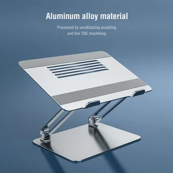 

Aluminium Laptop Cooling Holder Laptop Stand For 12'' 15.6'' Laptop Macbook Air Pro For Samsung Notebook Cooler