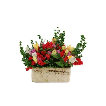 

1/12 Miniature Dollhouse Accessories Mini Flower Bush Kids Toy Craft Garden kids toys juguetes brinquedos игрушки антистресс