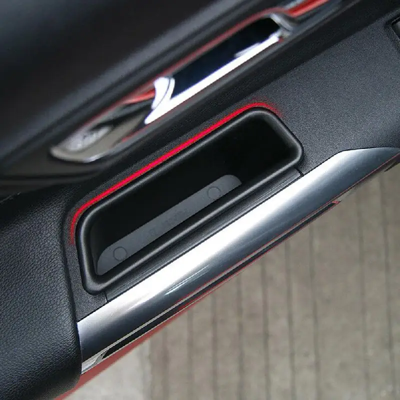 2 шт. ящик для хранения дверных ручек Ford Mustang 2015 + Держатель контейнера