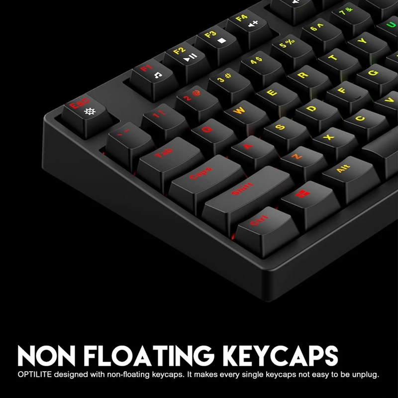 Fantech MK872 игровая клавиатура RGB клавиатура с подсветкой оптический переключатель механическая клавиатура водонепроницаемая электронная спортивная механическая клавиатура