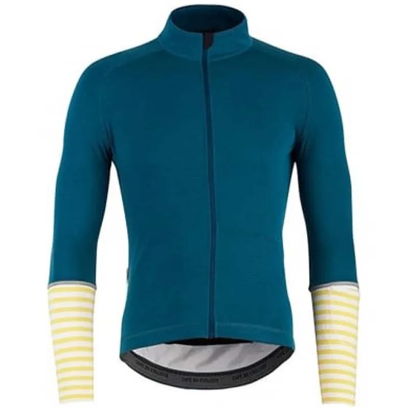 Completo ciclismo invernale cycle jersey для мужчин Зима Велоспорт Джерси длинный рукав, дышащий Велоспорт Джерси термо maglia mtb