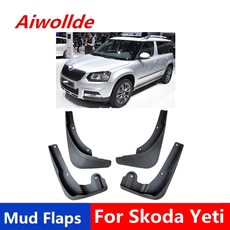 Автомобильные Брызговики для Skoda Yeti 2014 2015 2016 2017 брызговики брызговик автомобиля