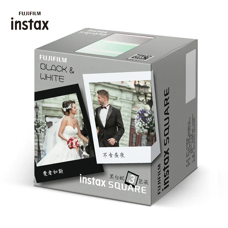 Fujifilm Instax квадратная пленка для мгновенной камеры SQ20 SQ10 SQ6 принтер с двойной