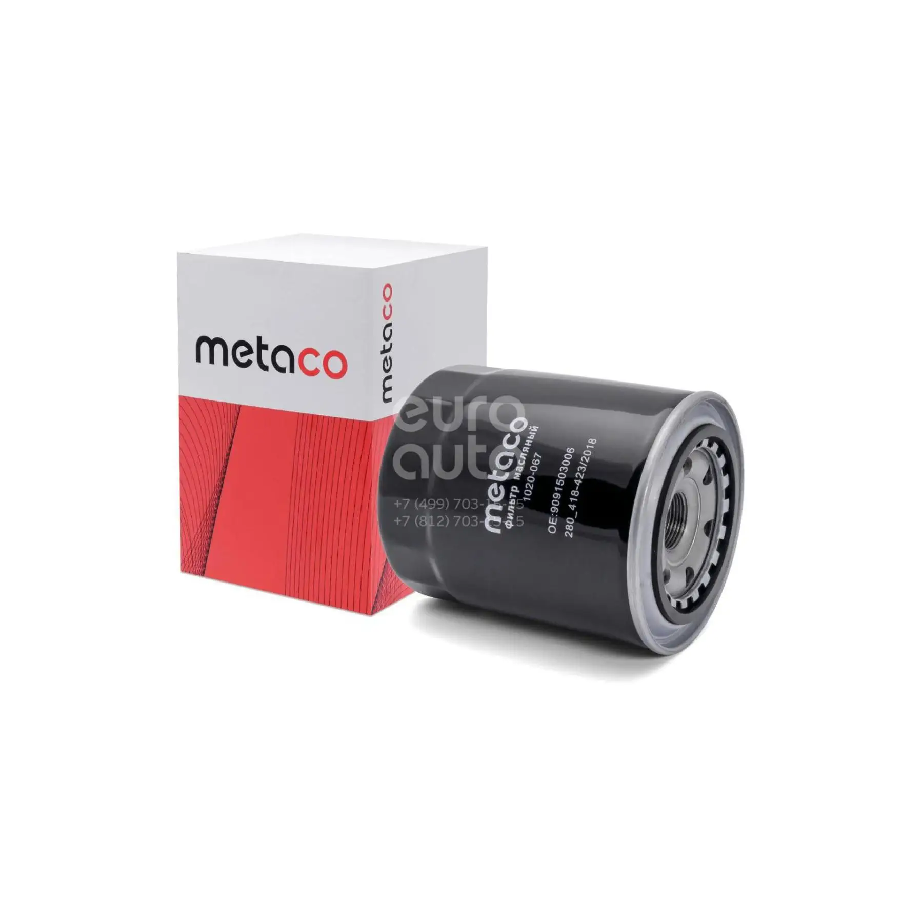 Metaco Фильтр масляный 1020-067 4.2D