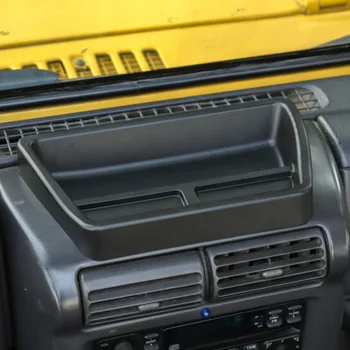 

Panel Storage box Black ABS Accessory For Jeep TJ Wrangler 1997-06 Car Storage