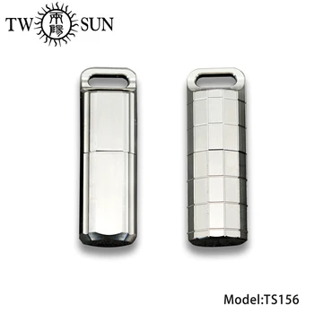 

TWOSUN TC4 Titanium Cigarette Lighter Waterproof Pill Cases Holder Outdoor tool Survival tool Portable MINI EDC TS156