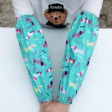 Водонепроницаемые кожаные мужские и женские маслостойкие манжеты, полиуретановые рукава, для взрослых, для работы в Корейском стиле, для дома, безопасности труда, нарукавники