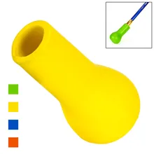 1Pcs Fishing Shock-absorbing Belly Top Round Spherical Rod Holder PU Fishing Rod Sea Fishing Boat Fishing Spherical Rod Holder