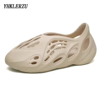 

YHKLERZU Summer Unisex Men's & Women's Beach & Outdoor Sandals Sports Shoes Women Light Weight Slip Resisten Swim Man Sneakers