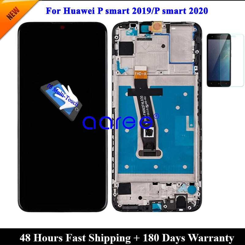 Display Lcd Testato Per Huawei P Smart 2019 Lcd Per Huawei P Smart 2019 Display Lcd Touch Digitizer Assembly