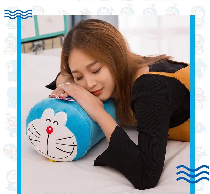 1 шт/40 55 см милый Подушка «Дораэмон» мягкий Doraemon Подушка для сна плюшевые домашние тапочки с кошечкой из мультфильма спальный подушка кошка диванную подушку Kawaii подарок куклы