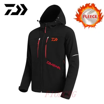 

Daiwa Winter Outdoor Fishing Jacket Cycling Fishing Hooded Ski Windproof Waterproof Breathable Warm Mountaineering Fish Clothes