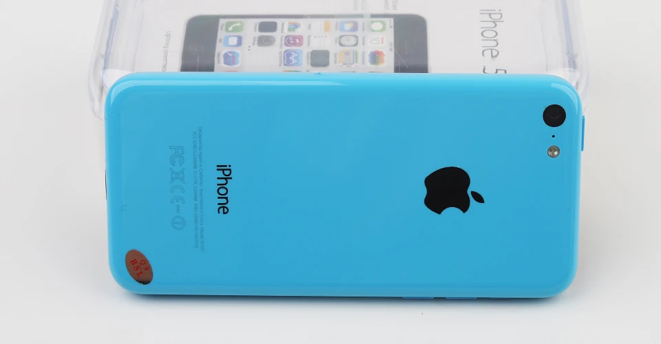 Разблокированный Apple iPhone 5C двухъядерный 4," 8MP мобильный телефон 8 ГБ/16 ГБ/32 ГБ rom Apple IOS WiFi gps WCDMA 3g Подержанный смартфон