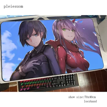 

darling in the franxx padmouse accessory mouse pad Popular gaming enterprise rubber mats keyboard best seller mouse mat gamer