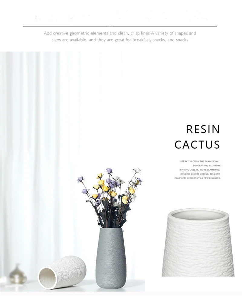 Простая современная керамика ваза для цветов, ваза красочный керамический цветок ваза Минималистичная настольная большая декоративная домашняя ваза Оригинальное творчество
