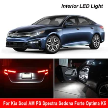 Canbus – éclairage de plaque d'immatriculation pour Kia Soul AM PS Spectra Sedona Forte Optima K5, dôme intérieur de véhicule