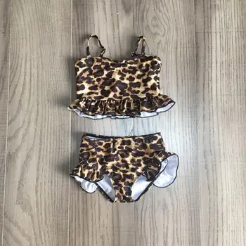 

baby girls summer swimsuit girl leopard print swimsuit
