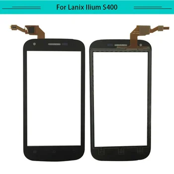 

Tested 20pcs Touch Screen For Lanix Llium S400 Digitizer Sensor the front glass with free shipping
