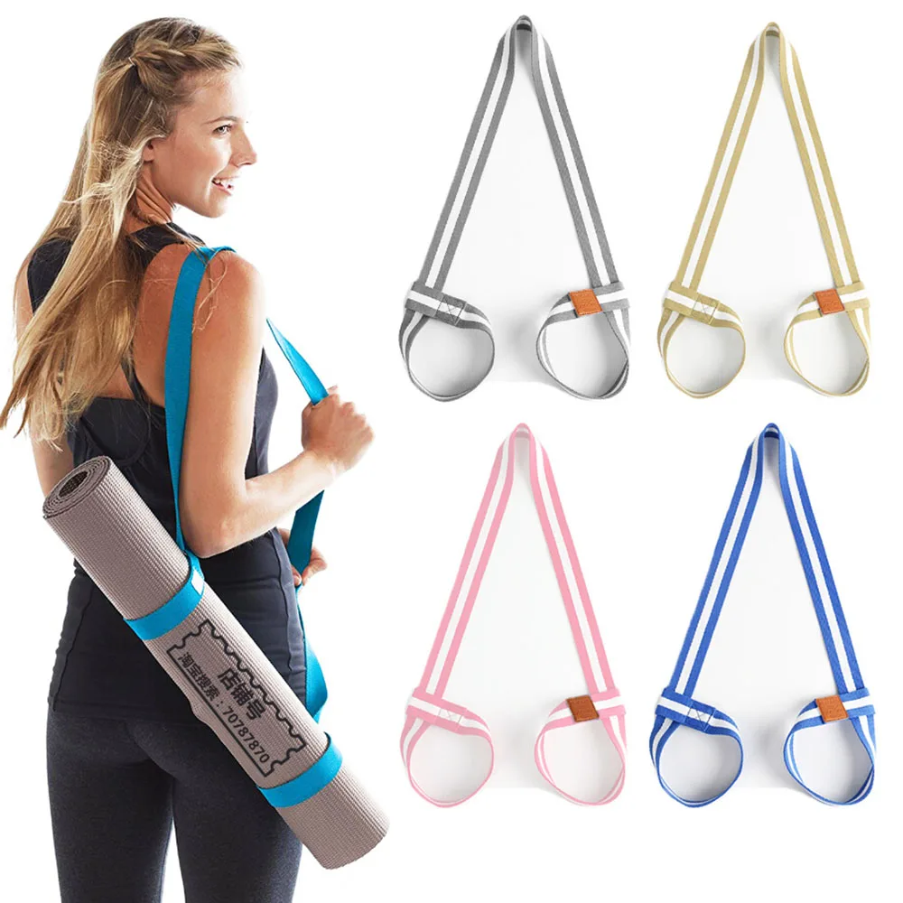 

1PCS Adjustable Yoga Mat Strap Storage Belt Yoga Mat Bundle with Cotton Yoga Mat Strap 20