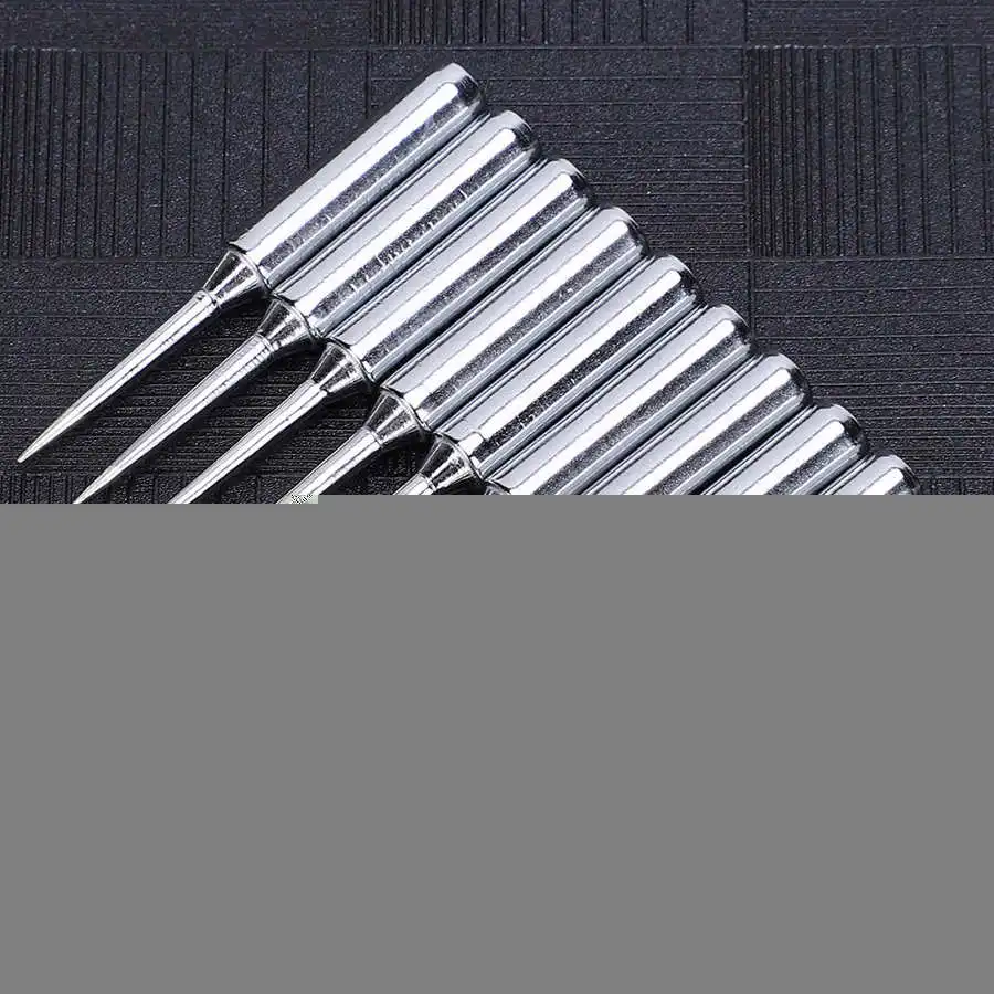 10pcs Lead Free Solder Iron Tip Set Soldering Iron Tip Welding Tool Accessory 900M-T-LI flux core