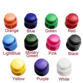 

12 pcs Portable multi-color plastic elastic adjustment buckle suitable for household adjustment coat lock accessories