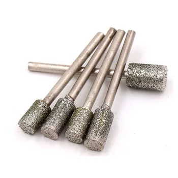 

High-quality A-type Grinding Head Diamond Stick Shape Grinding Head Carving Tool Polishing Grinding Head Rotary Tools 5pcs