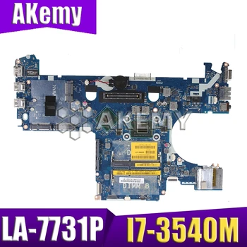 

QAM00 LA-7731P I7-3540M For DELL latitude E6230 Laptop Motherboard CN-0WYWKH 0WYWKH WYWKH mainboard