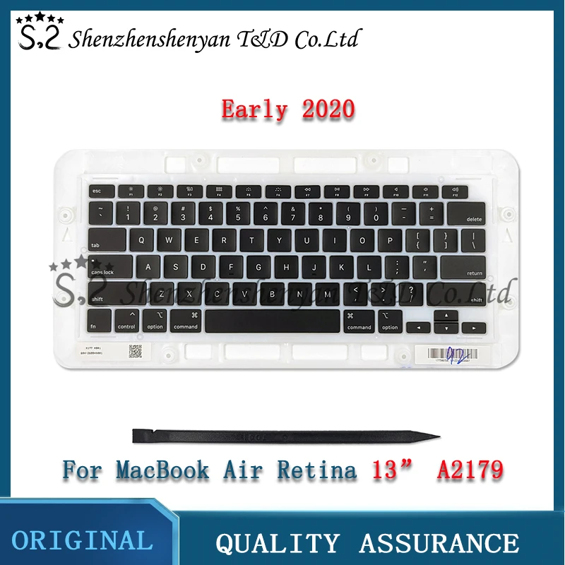 Laptop Early 2020 A2179 Keycaps Keys Key Cap Keyboard Caps Per Macbook Air 13.3 ''Us Uk Frencg Russian Key Caps Tasti Azerty