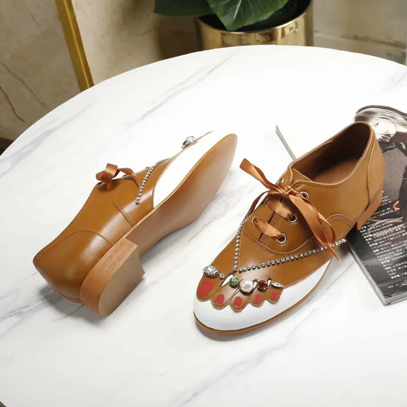 Zapatos De Mujer/Женская обувь на плоской подошве женская обувь без застежки со стразами женские лоферы на низком каблуке с круглым носком; Женская Осенняя обувь смешанных цветов