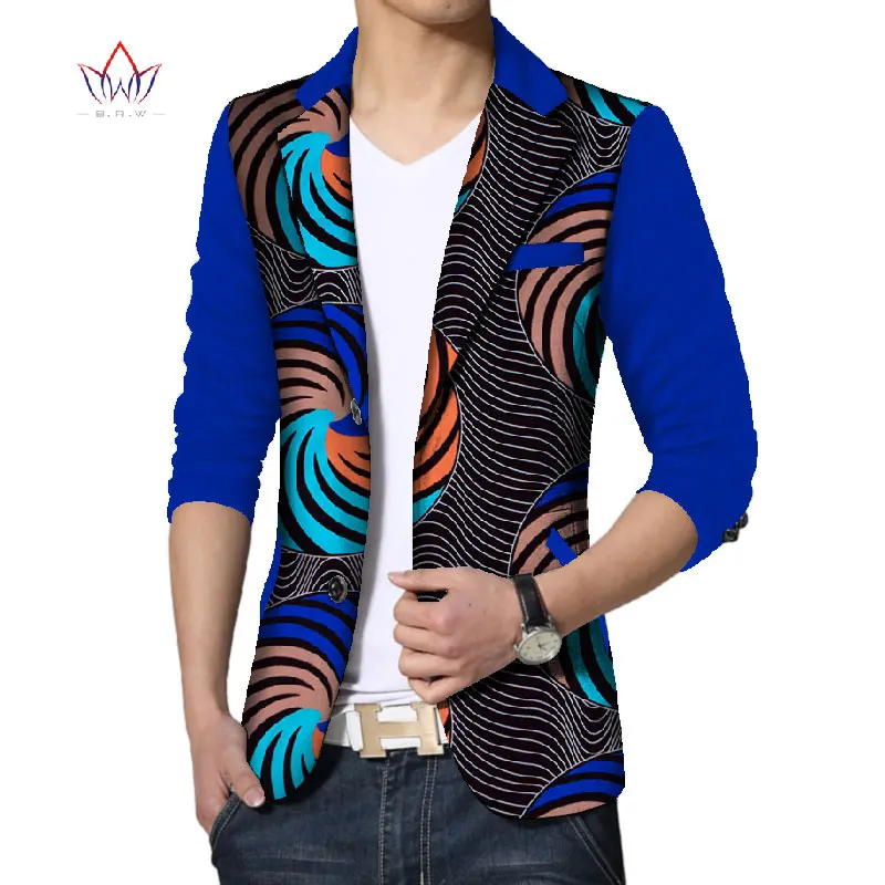 Настроить Дашики в африканском стиле Одежда с принтом мужской блейзер на каждый