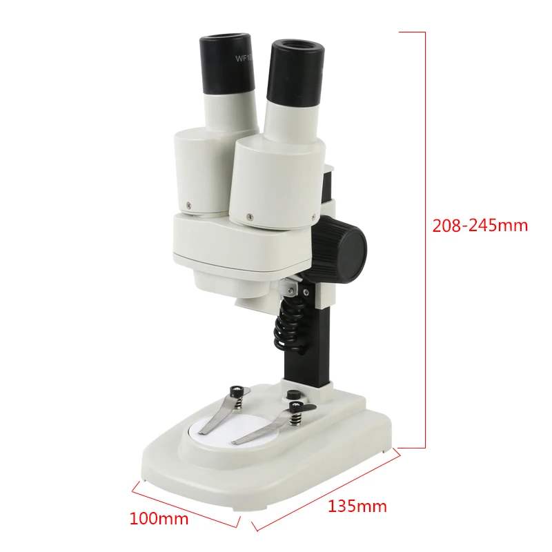 Стерео микроскоп, бинокулярный микроскоп 10X 20X 20X 40X светодиодный, подсветка для пайки печатных плат, ремонт телефонов, минеральное образование для детей