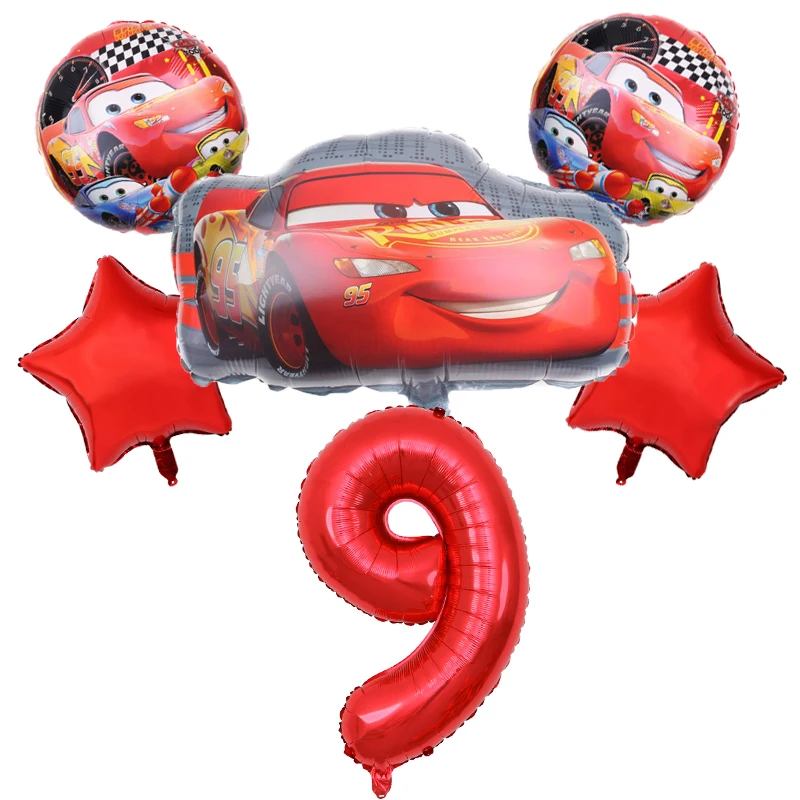 Disney Lightning McQueen Cars Theme Party Supplies Set Theme Kid Birthday Party Decor Family Party Baby Shower Supplies