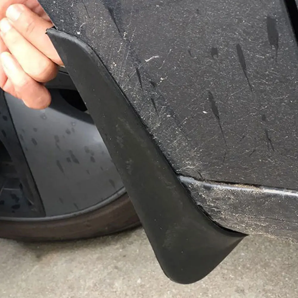 4 шт., защитные Брызговики, защита от солнца, защита от солнца, ABS, черные,, брызговики, брызговики, крыло для Tesla, модель 3