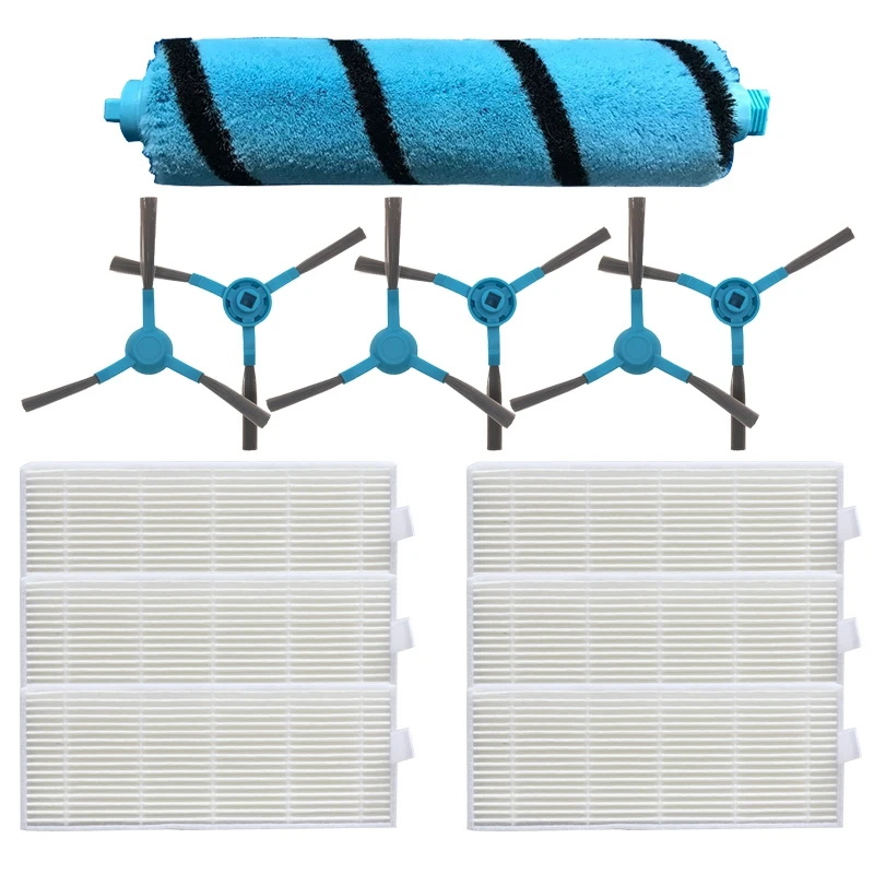 Cepillo de rodillo de repuesto, cepillo lateral, depósito de agua, HEPA,  para Cecotec Conga 4090, Robot aspirador, recargas|Piezas de aspiradora| -  AliExpress