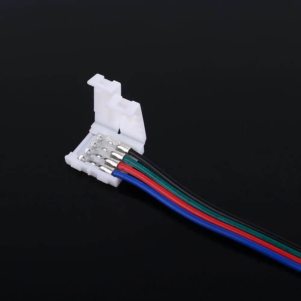 4Pin 4Pin светодиодный Соединительный ленточный светильник многоцветный 10 мм адаптер бытовой кабель питания интерфейс
