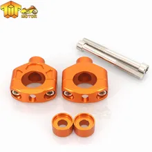 CK скота король Алюминий сплава кронштейна для руля велосипеда байка мотоцикла зажимной подъемник бар зажимы для рулевых стоек универсальный для KTM Duke 390 690 SMC-R 2007 2008 2009