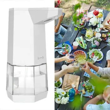 

Contactless Automatic Sensor Soap Dispenser Waterproof Shampoo Conditioner Gel 449C