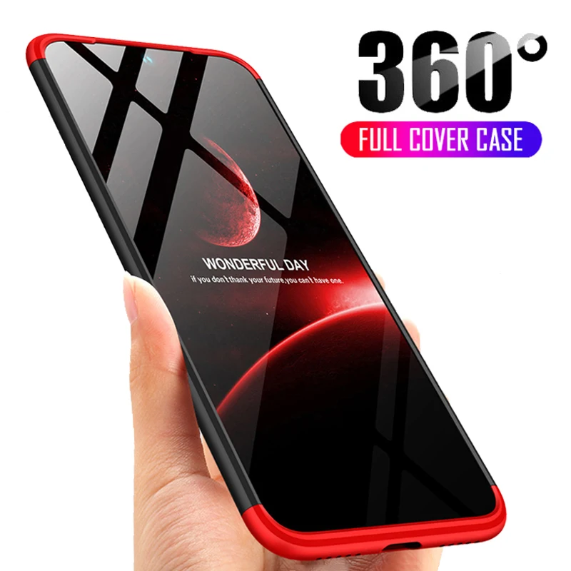 3 в 1 пластиковый жесткий 360 полный защитный чехол для Xiaomi Redmi Note 7 Pro Анти-шок задняя крышка чехол для Xiaomi Redmi Note 8 Pro 8A