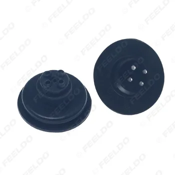 

40mm Car Linear Convex Four-Hole Protective Ring Car LED Headlight Dust Cover Dust Cover Threader