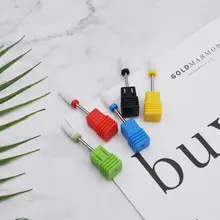 Профессиональный одиночный сверло для ногтей 5 размеров фрезерный инструмент для дизайна ногтей шлифовальный пилки для маникюра шлифовальный станок