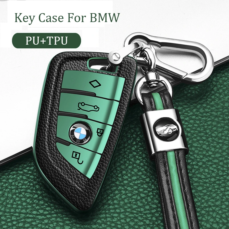 Чехол для ключей BMW X1 X3 X5 X6 серия 1 2 5 7 F15 F16 E53 E70 E39 F10 F30 G30|Футляр автомобильного