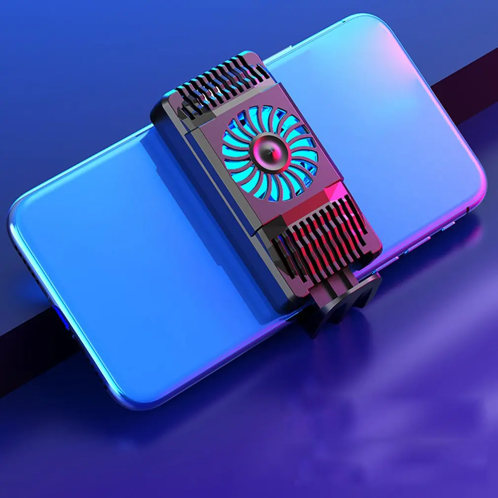 Умный мобильный телефон с вентилятором Usb легкий вентилятор ручной защитой от