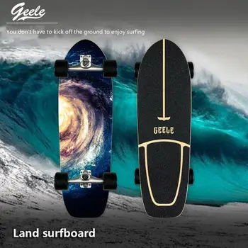 

Land Surfboard Beginner Surfboard Exercise Brush Street Big Fish Board Walking Skateboard Longboard Penny Board For Beginner