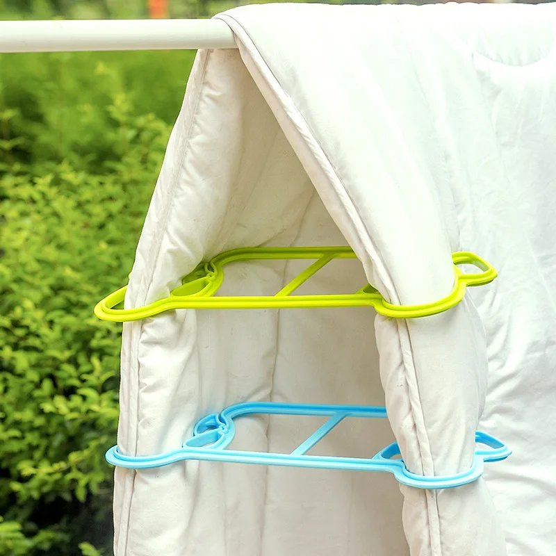 

Large Drying Quilt Clip Windproof Non-slip Ventilation Bracket Set Clothes Duvet Bedspread Drying Rack 36*16cm 1Set(2pcs inside)