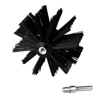 

20 Feet Rotatable Dryer Vent Cleaning Brush Lint Remover Fireplace Chimney Brushes with Brush Head Home Cleaning Tool