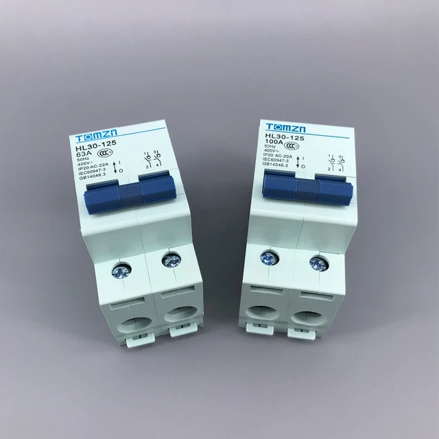 HL30 2P Main Switch Function Disconnector Switch Isolator Circuit